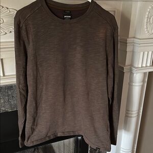 Prana brown Long Sleeve Tee Soft Comfortable Versatile